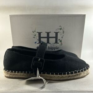 NEW Haute Hippie Cecily Women’s Shoes Espadrilles Black Size 7.5 M